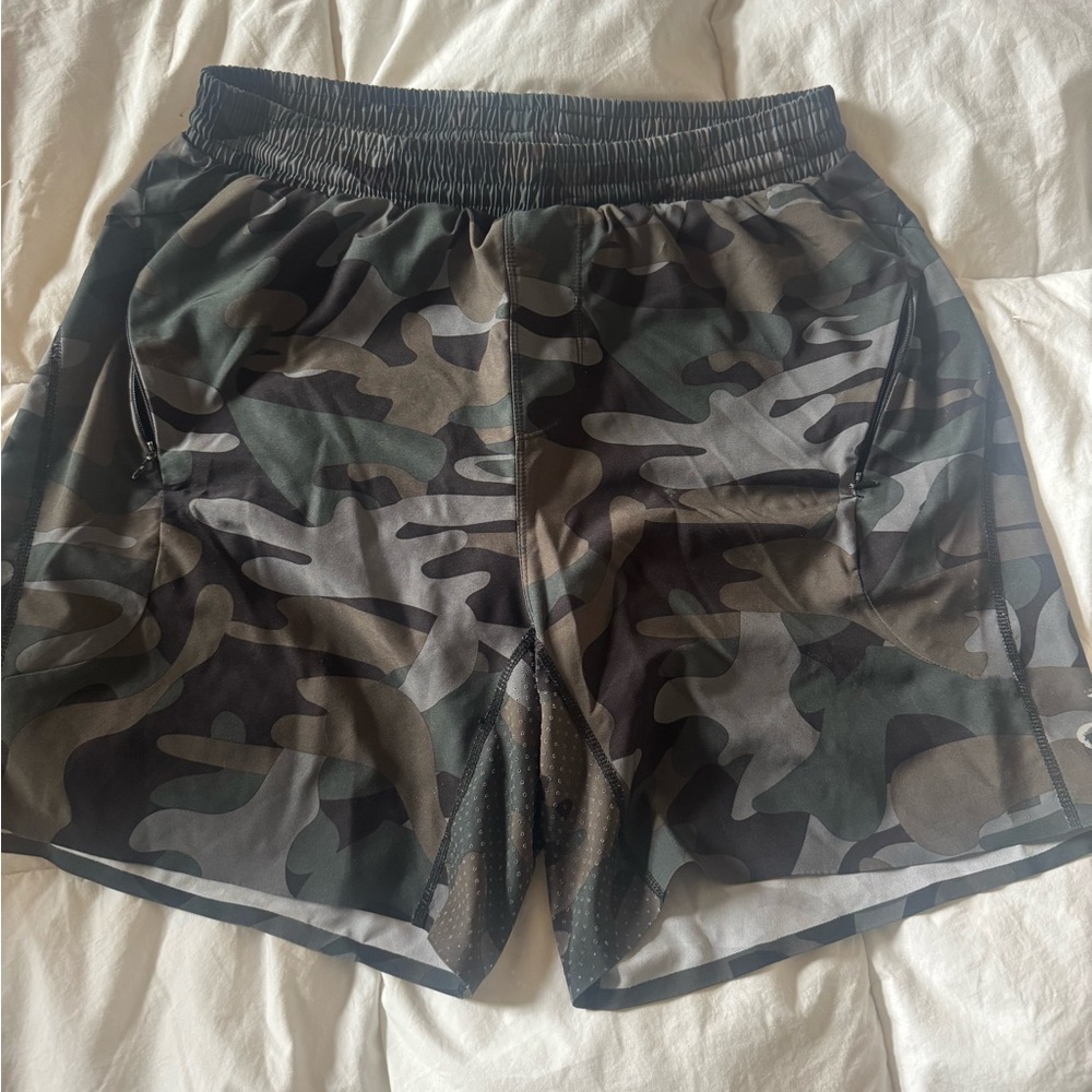 Ziya Active USA Men's Camo Athletic Shorts